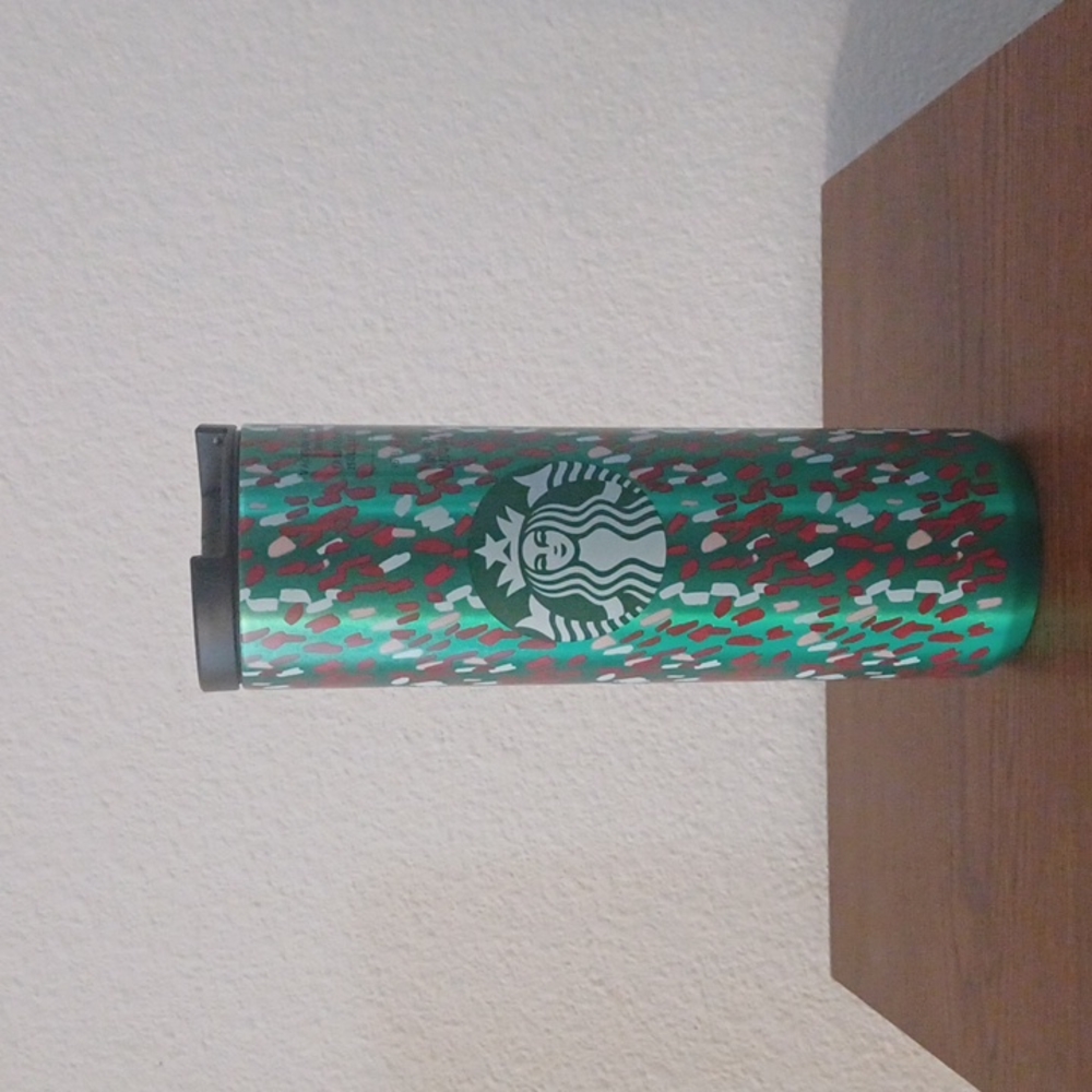 Starbucks Stainless-Steel Insulated Tumbler - 16 fl oz, Confetti Pattern